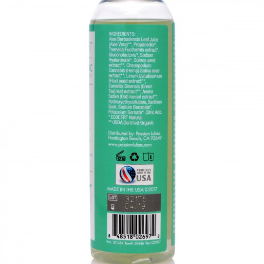 Organic Water-Based Lubricant